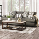  Furniture of America Debora Stationary Fabric Sofa SM1297-SF IMAGE 1