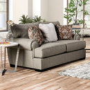  Furniture of America Debora Stationary Fabric Loveseat SM1298-LV IMAGE 1