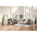 Furniture of America Debora Stationary Fabric Loveseat SM1298-LV IMAGE 2