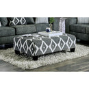  Furniture of America Basie Fabric Ottoman SM5156-OT IMAGE 2