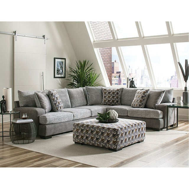 Furniture of America Alannah Fabric Sectional SM5184-SECT IMAGE 2