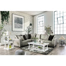  Furniture of America Barnett Fabric Sectional SM5204GY-N-SECT IMAGE 2