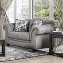  Furniture of America Glynneath Stationary Fabric Loveseat SM5212-LV IMAGE 1