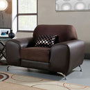  Furniture of America Avdira Stationary Leather Chair SM6061-CH IMAGE 1