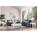  Furniture of America Zayla Stationary Fabric Sofa SM6222-SF IMAGE 2