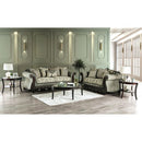  Furniture of America Justina Stationary Fabric Sofa SM6422-SF IMAGE 2