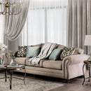  Furniture of America Jarauld Stationary Fabric Sofa SM8006-SF IMAGE 1