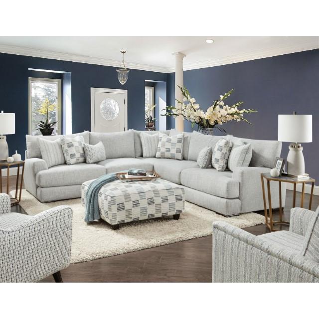 Furniture of America Pelham Fabric Sectional SM8189-SECT IMAGE 2