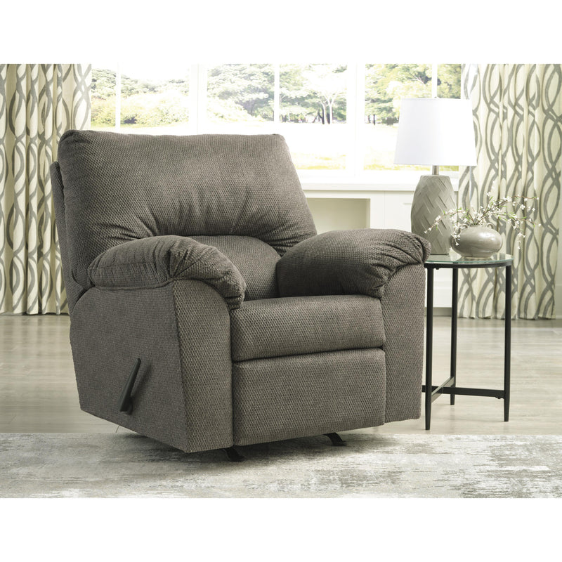 Signature Design by Ashley Norlou Rocker Fabric Recliner 2950225 IMAGE 6