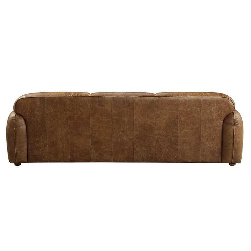 Acme Furniture Rafer Stationary Leather Sofa LV01020 IMAGE 4