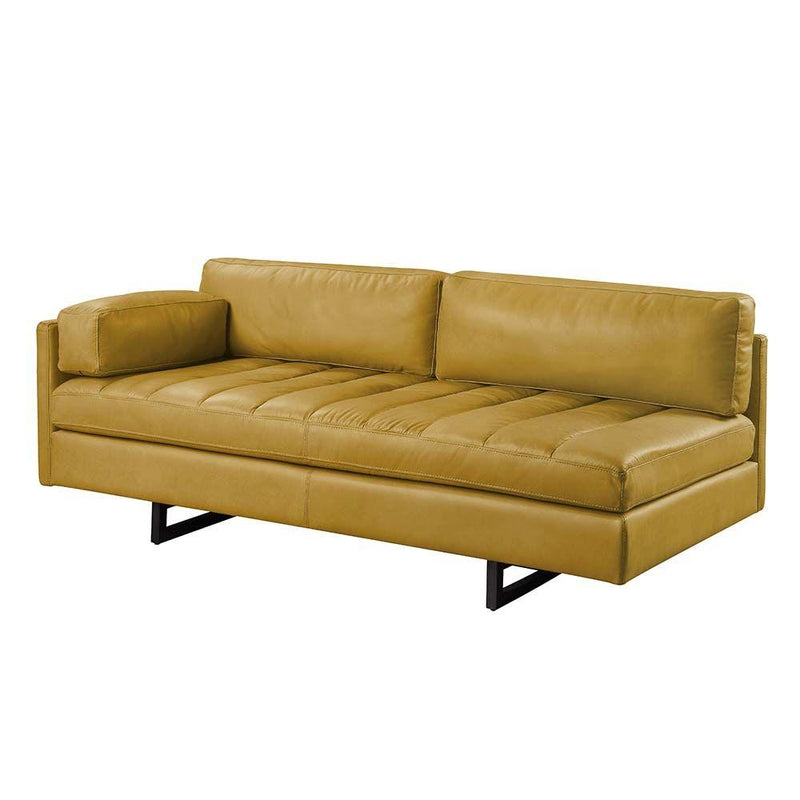 Acme Furniture Radia Stationary Leather Sofa LV01022 IMAGE 1