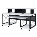 Acme Furniture Megara OF00995 Music Desk - White IMAGE 2