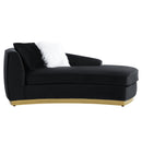 Acme Furniture Achelle Fabric Chaise LV01048 IMAGE 3