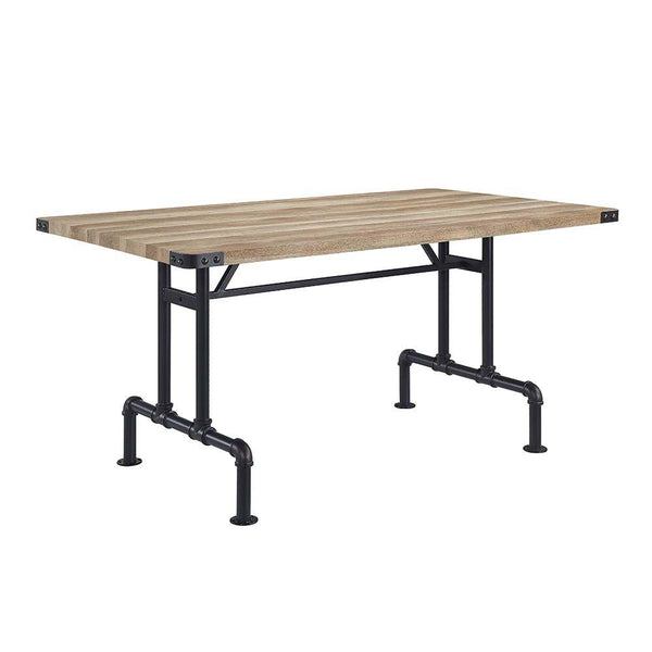 Acme Furniture Edina Dining Table with Trestle Base DN01057 IMAGE 1