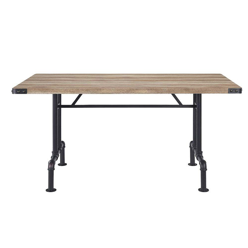 Acme Furniture Edina Dining Table with Trestle Base DN01057 IMAGE 2