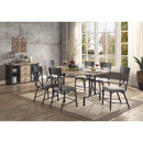 Acme Furniture Edina Dining Table with Trestle Base DN01057 IMAGE 4