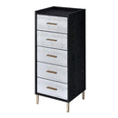 Acme Furniture Myles AC01167 Jewelry Armoire - Black & Silver IMAGE 2
