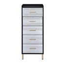 Acme Furniture Myles AC01167 Jewelry Armoire - Black & Silver IMAGE 3