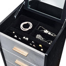Acme Furniture Myles AC01167 Jewelry Armoire - Black & Silver IMAGE 5