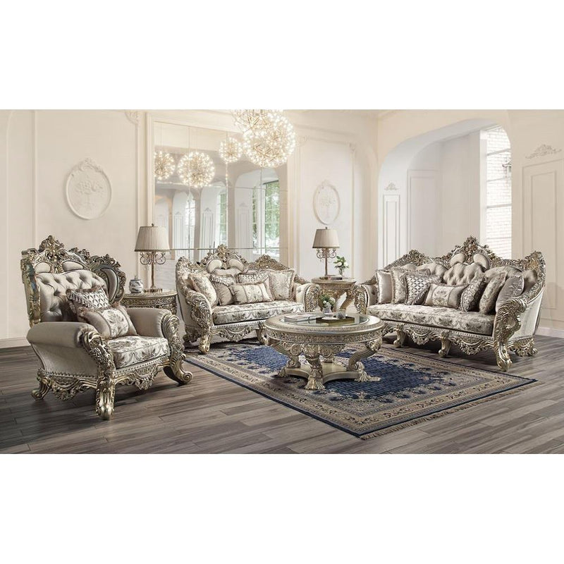 Acme Furniture Danae LV01193 Sofa with 7 Pillows IMAGE 7