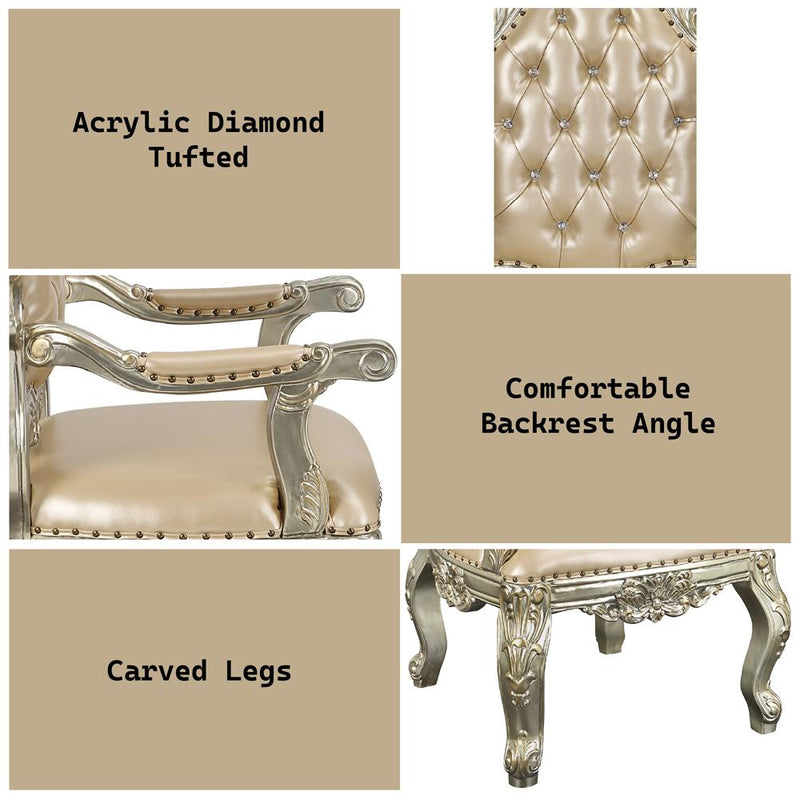 Acme Furniture Sorina DN01210 Arm Chair IMAGE 9