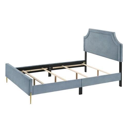 Acme Furniture Milla King Upholstered Panel Bed BD01272EK IMAGE 1