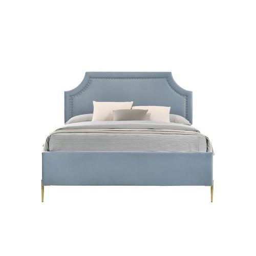 Acme Furniture Milla King Upholstered Panel Bed BD01272EK IMAGE 2