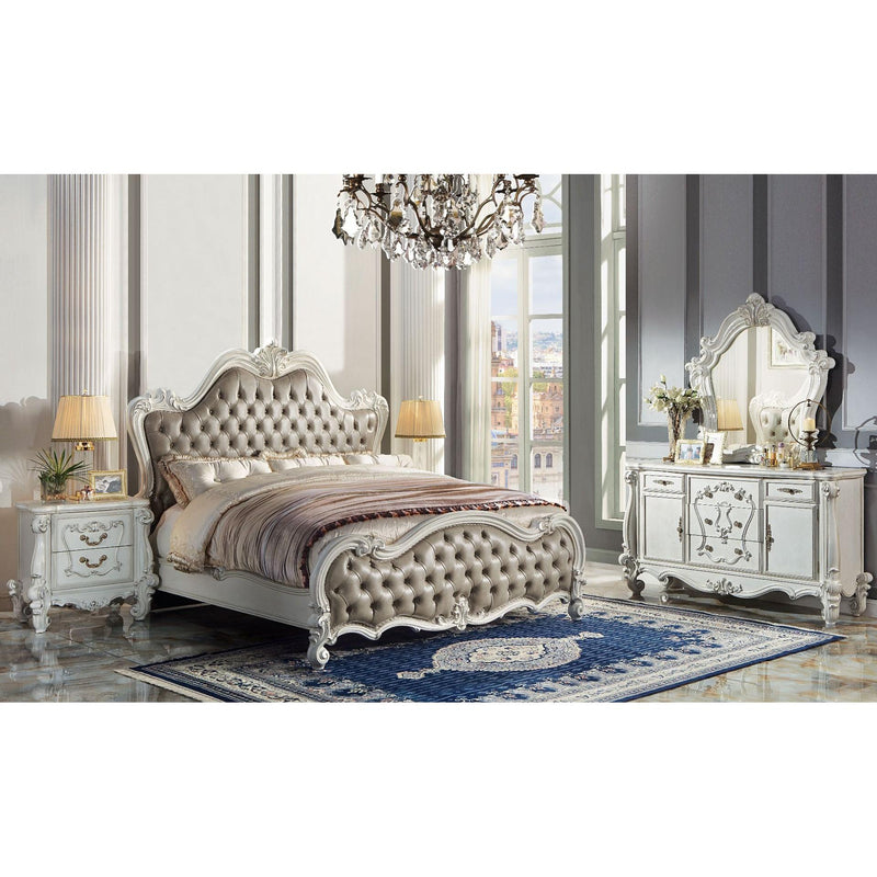 Acme Furniture Versailles II Queen Upholstered Panel Bed BD01323Q IMAGE 4