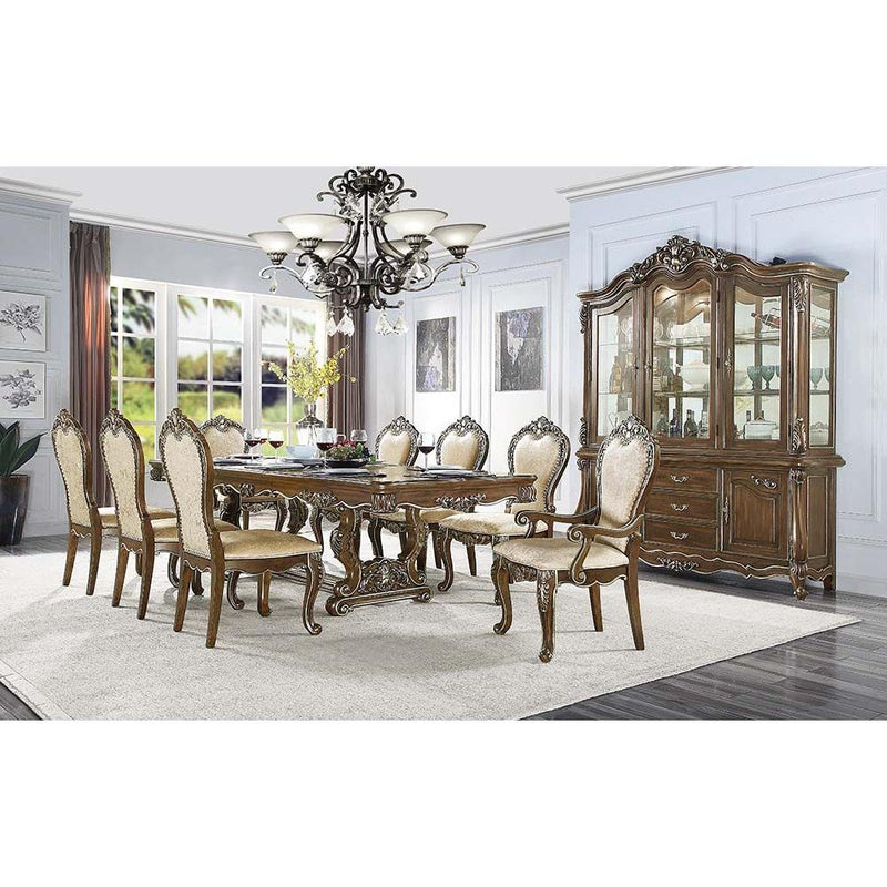 Acme Furniture Latisha Dining Table with Trestle Base DN01357 IMAGE 4