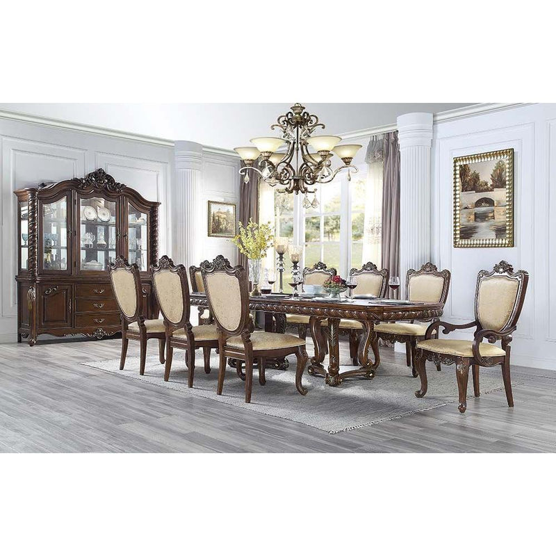 Acme Furniture Devayne Dining Table with Pedestal Base DN01362 IMAGE 5