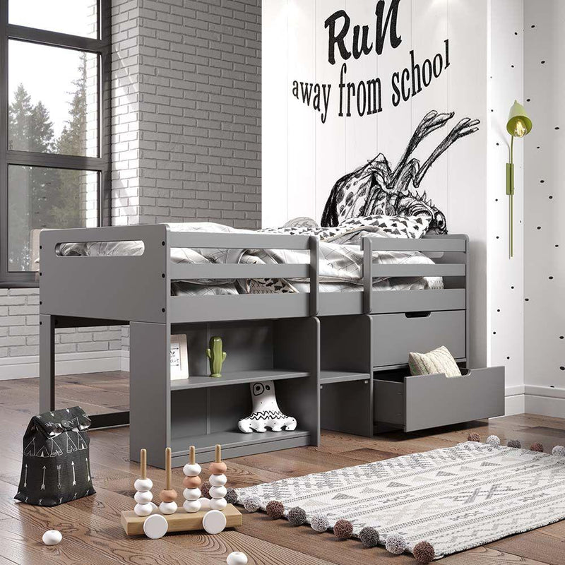 Acme Furniture Fabiana BD01375 Twin Loft Bed IMAGE 3