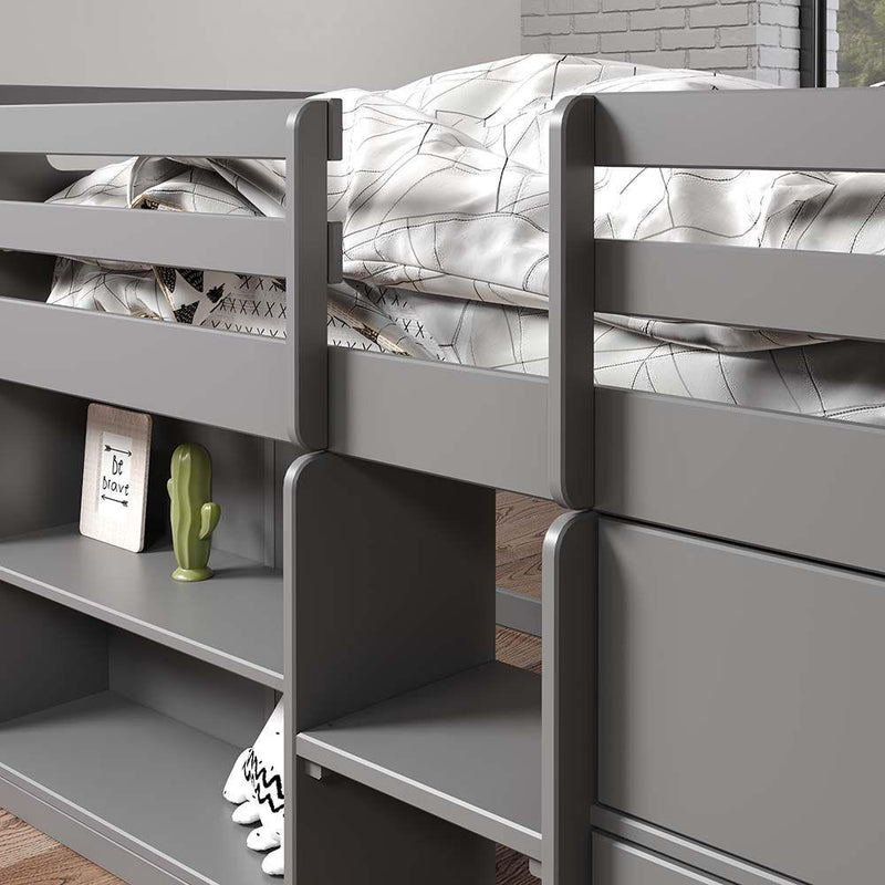 Acme Furniture Fabiana BD01375 Twin Loft Bed IMAGE 6