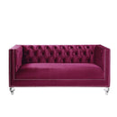 Acme Furniture Heibero Stationary Fabric Loveseat LV01401 IMAGE 2