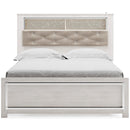 Signature Design by Ashley Altyra Queen Upholstered Bookcase Bed B2640-65/B2640-54/B2640-95/B100-13 IMAGE 3