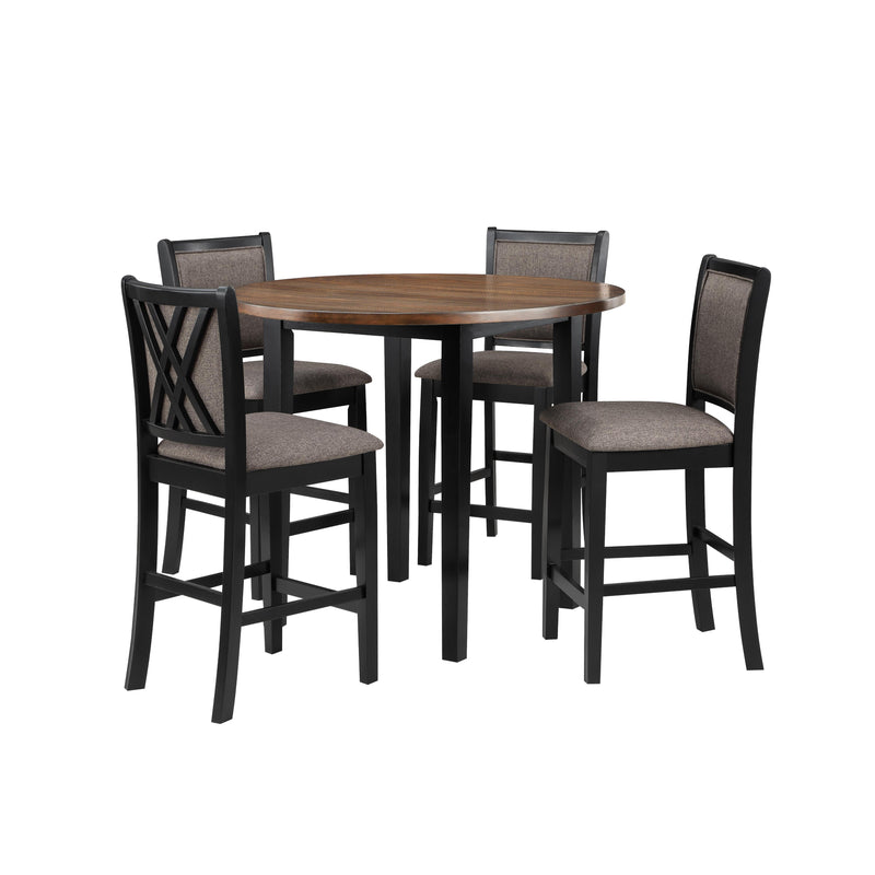 New Classic Furniture Potomac 5 pc Counter Height Dinette D4832B-42S-CTR IMAGE 1