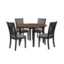 New Classic Furniture Potomac 5 pc Counter Height Dinette D4832B-48S-RND IMAGE 2