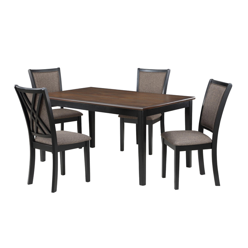 New Classic Furniture Potomac 5 pc Counter Height Dinette D4832B-60S-REC IMAGE 1