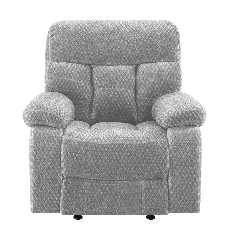 New Classic Furniture Bravo Glider Fabric Recliner U1165-13-STN IMAGE 2