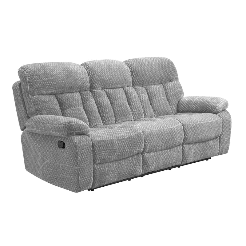 New Classic Furniture Bravo Reclining Fabric Sofa U1165-30-STN IMAGE 1