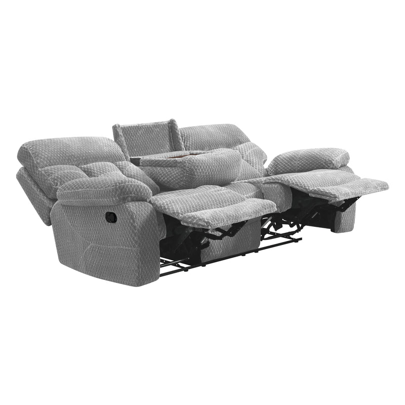 New Classic Furniture Bravo Reclining Fabric Sofa U1165-30-STN IMAGE 3