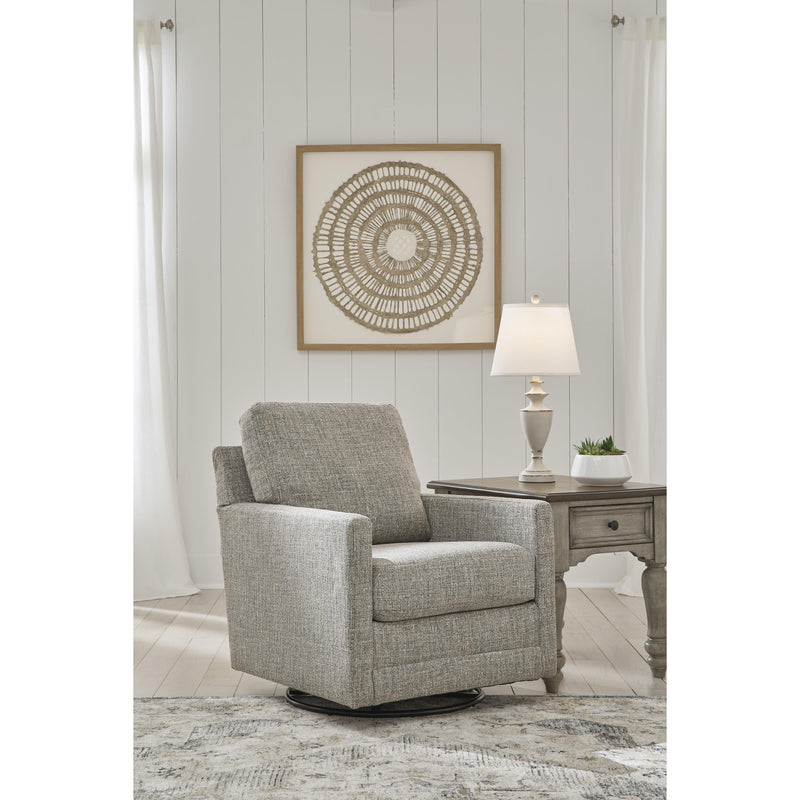 Ashley Bralynn Swivel Glider Fabric Accent Chair 3510342 IMAGE 4