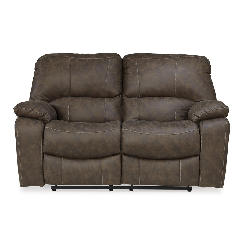 Signature Design by Ashley Kilmartin Reclining Leather Look Loveseat 4240486 IMAGE 3