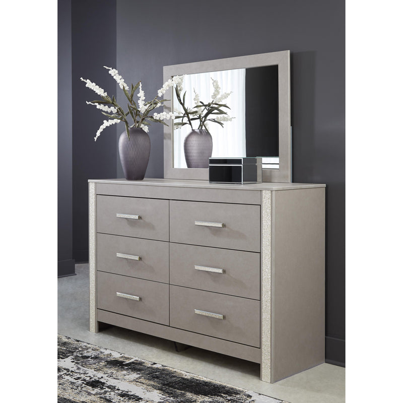 Signature Design by Ashley Surancha 6-Drawer Dresser with Mirror B1145-231/B1145-36 IMAGE 2