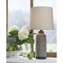  Signature Design by Ashley Lanson L204454 Metal Table Lamp IMAGE 2