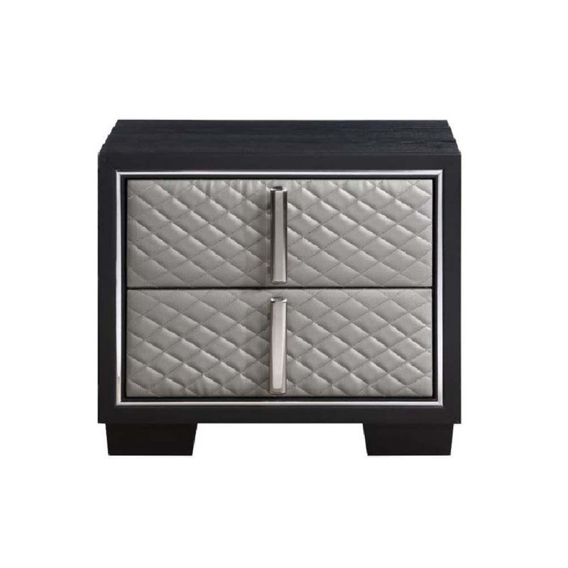 Acme Furniture Nicola 2-Drawer Nightstand BD01428 IMAGE 2