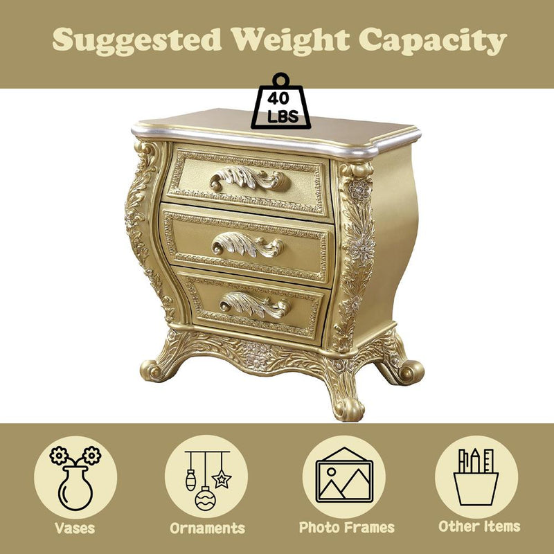 Acme Furniture Cabriole BD01464 Nightstand IMAGE 4