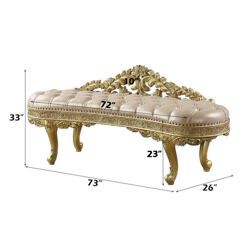 Acme Furniture Cabriole BD01468 Bench IMAGE 3