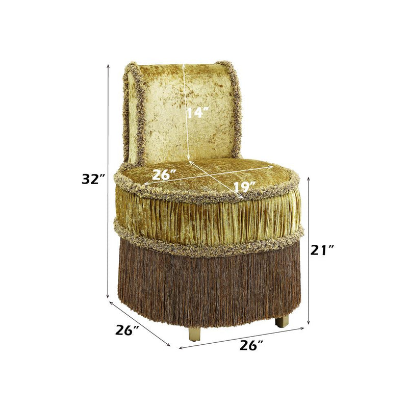 Acme Furniture Bernadette BD01478 Vanity Stool IMAGE 7