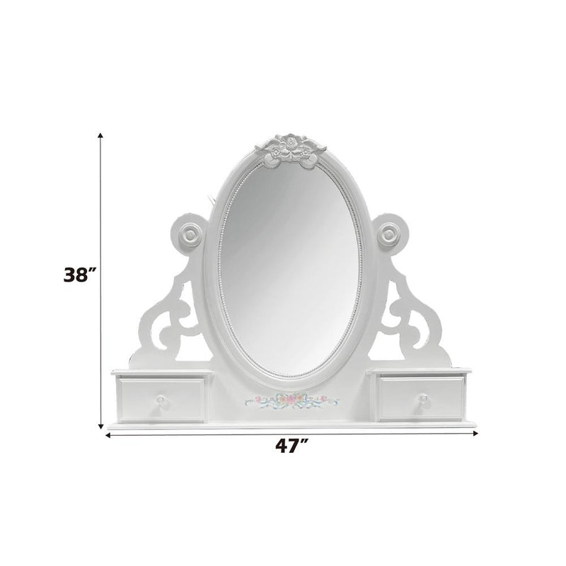 Acme Furniture Flora BD01640 Mirror with Jewlery IMAGE 11