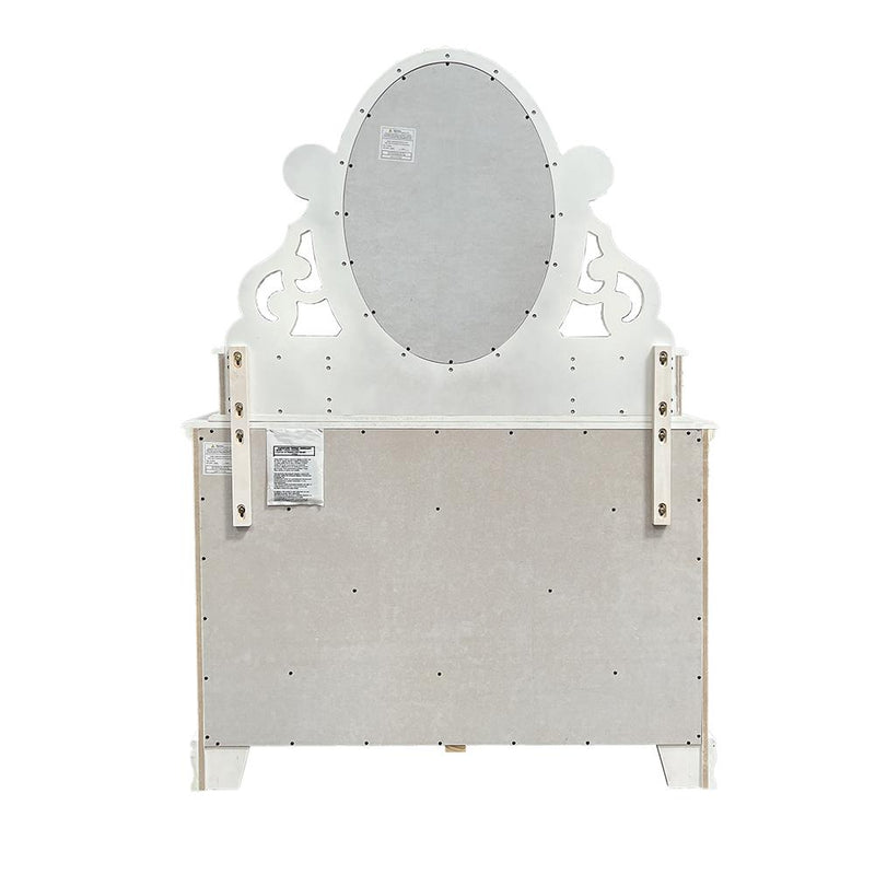 Acme Furniture Flora BD01640 Mirror with Jewlery IMAGE 9